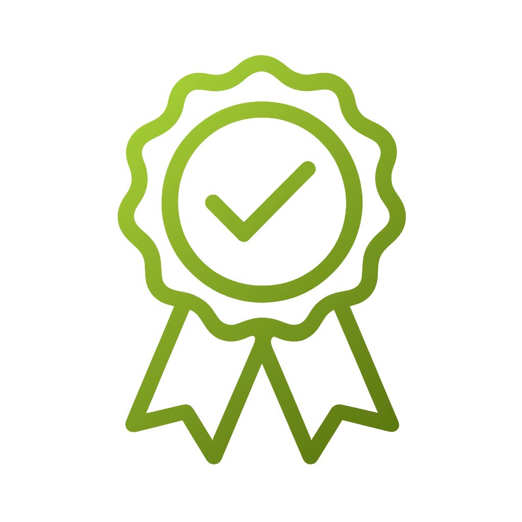 Icone Qualidade certificada